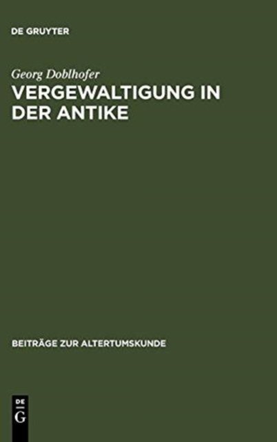 Vergewaltigung in der Antike
