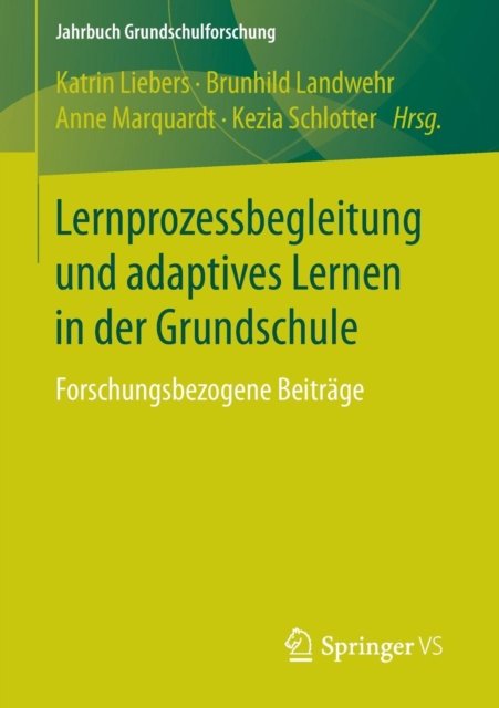 Lernprozessbegleitung und adaptives Lernen in der Grundschule
