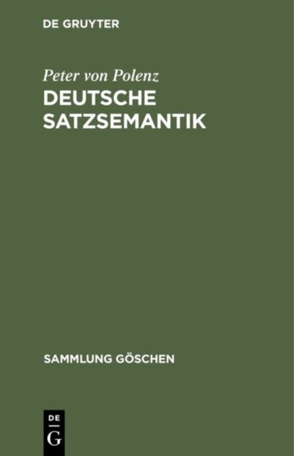 Deutsche Satzsemantik