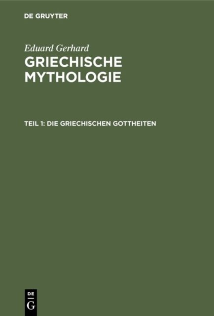 griechischen Gottheiten