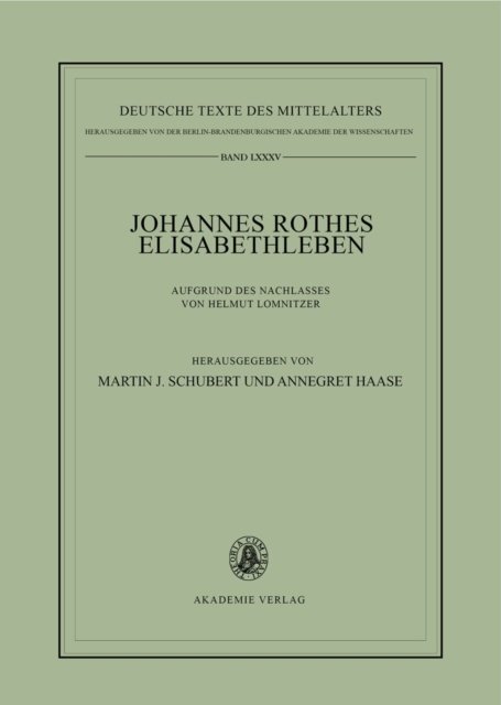 Johannes Rothes Elisabethleben