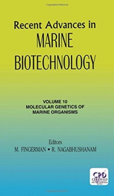 Recent Advances in Marine Biotechnology, Vol. 10