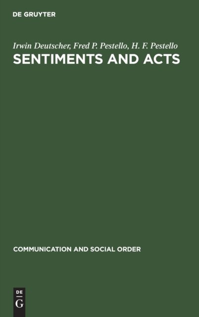 Sentiments and Acts