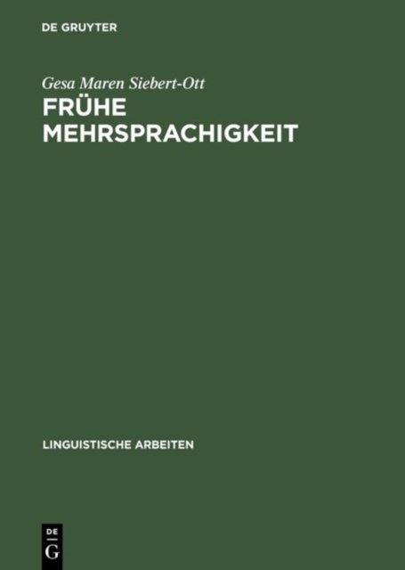Fruhe Mehrsprachigkeit
