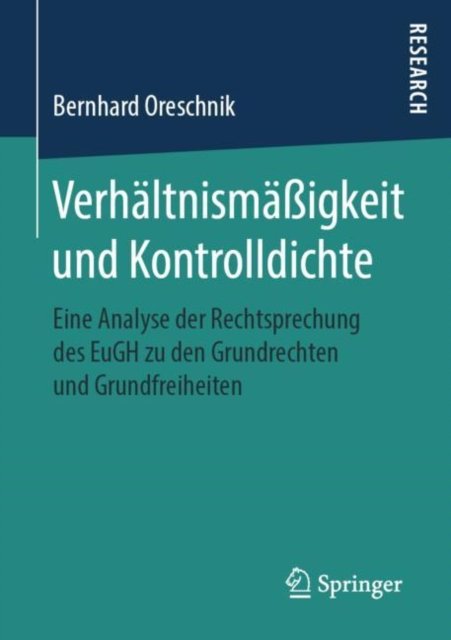 Verhaltnismaßigkeit und Kontrolldichte
