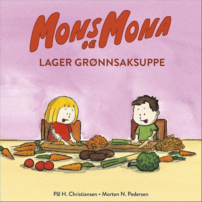 Mons og Mona lager grønnsakssuppe