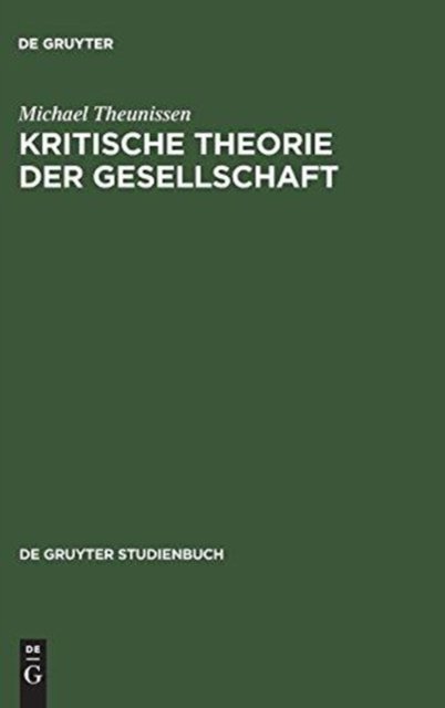 Kritische Theorie Der Gesellschaft