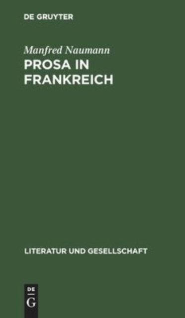 Prosa in Frankreich