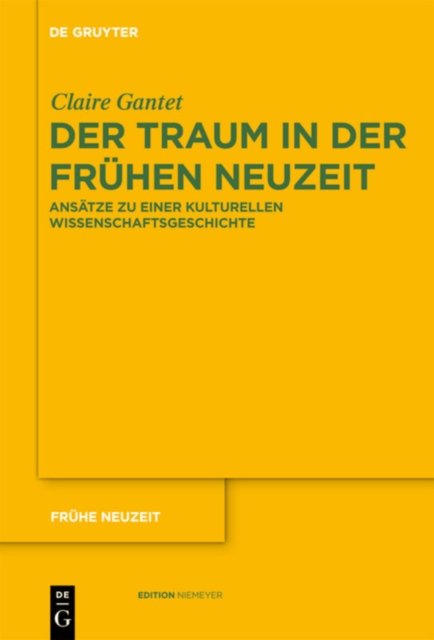 Der Traum in der Fruhen Neuzeit