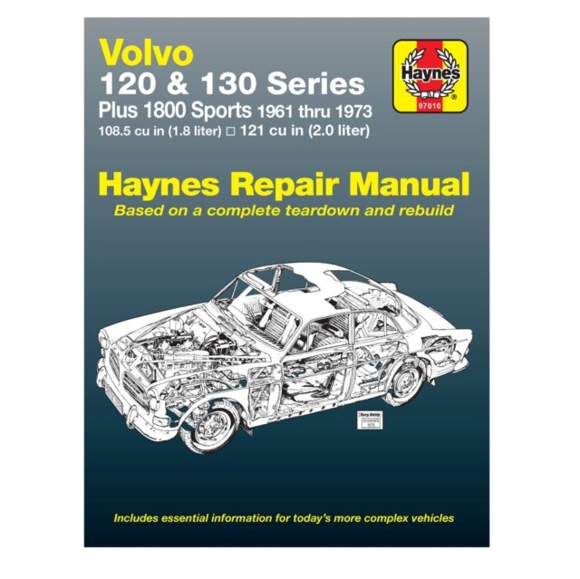 Volvo 120 & 130 Series (and P1800) (61 - 73) Haynes Repair Manual