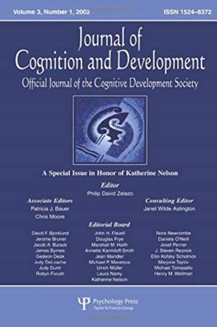 A Special Issue in Honor of Katherine Nelson