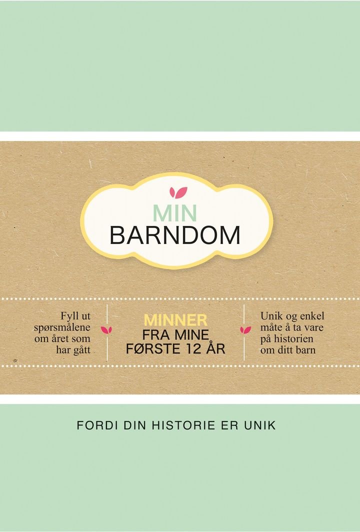 Min barndom. Innbundet