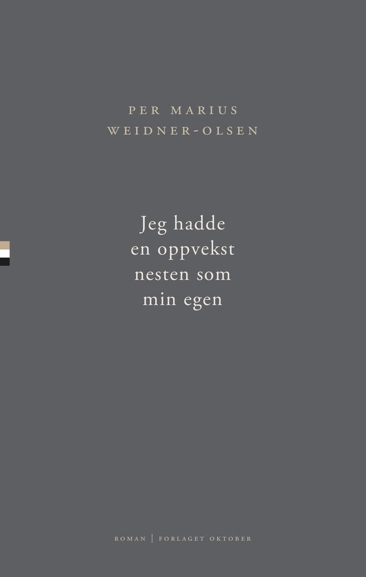 Jeg hadde en oppvekst nesten som min egen - roman