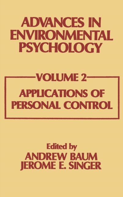 Advances in Environmental Psychology