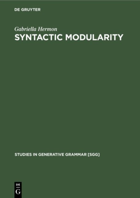 Syntactic Modularity