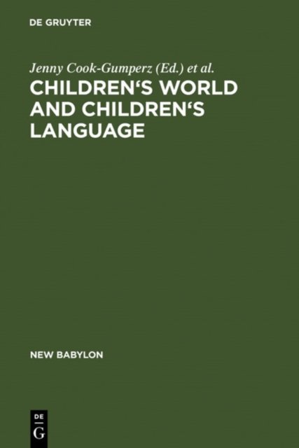 Children''s Worlds and Children''s Language