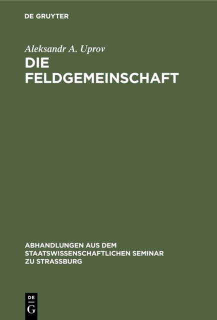 Feldgemeinschaft