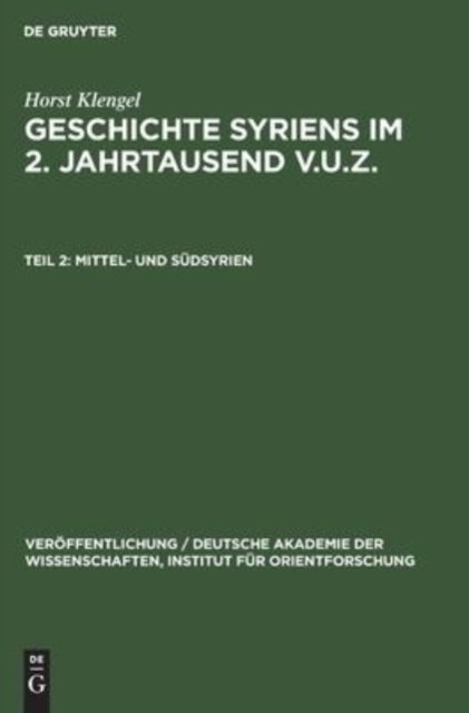 Mittel- Und Sudsyrien