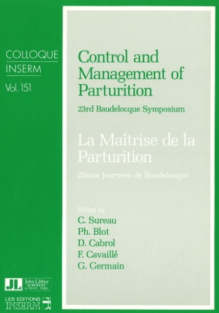 Control & Management of Parturition
