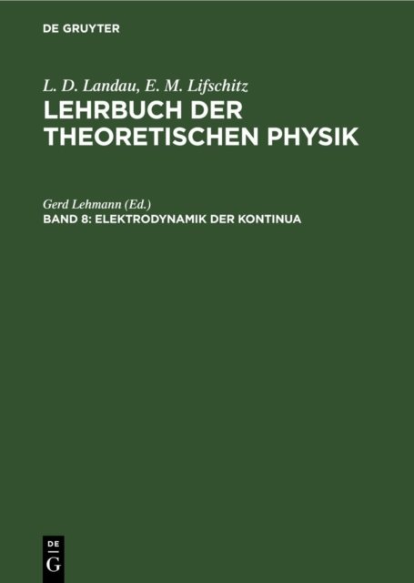 Elektrodynamik Der Kontinua