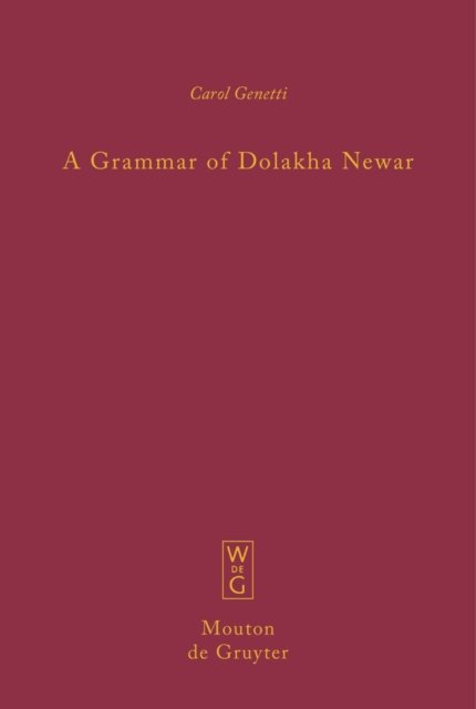 Grammar of Dolakha Newar