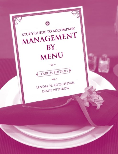 Management by Menu 4e Study Guide