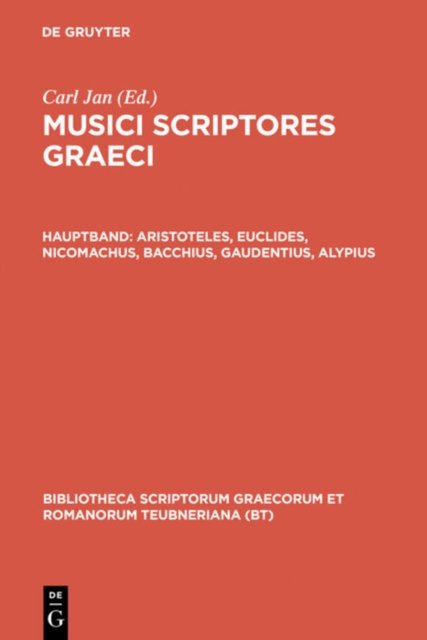 Musici Scriptores Graeci CB