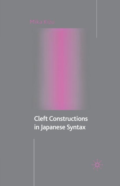 Cleft Constructions in Japanese Syntax