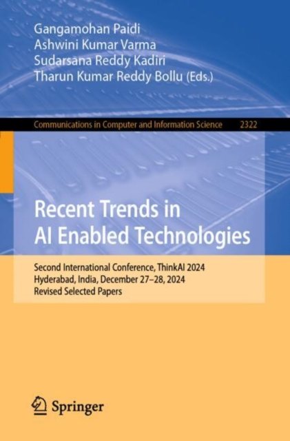 Recent Trends in AI Enabled Technologies
