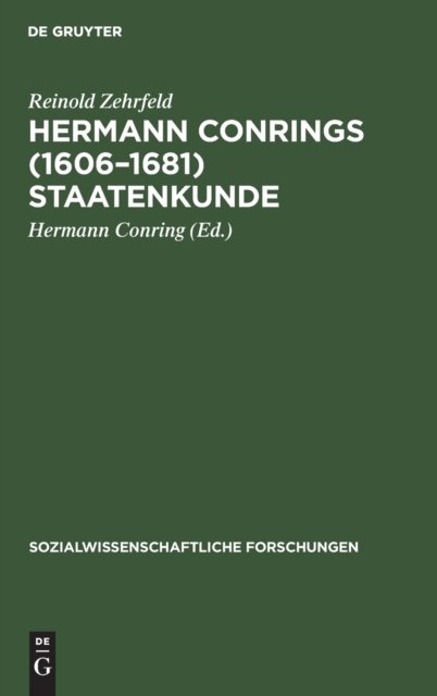 Hermann Conrings (1606-1681) Staatenkunde