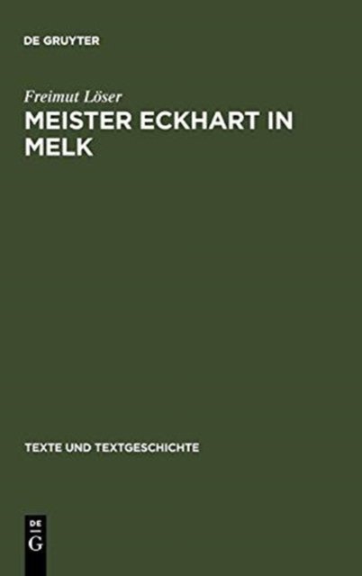 Meister Eckhart in Melk