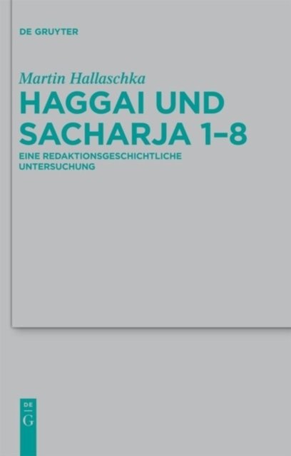 Haggai und Sacharja 1-8