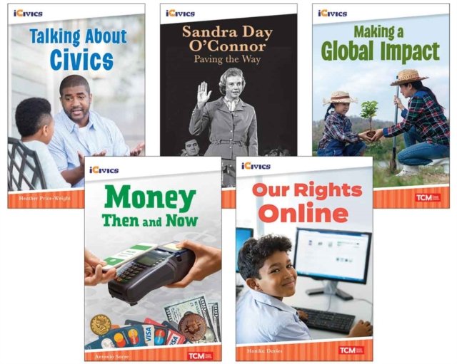 iCivics Grade 5: Community & Social Awareness 5-Book Set