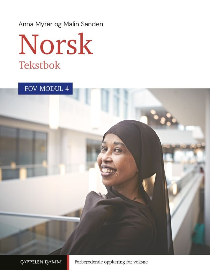FOV norsk 4 - Tekstbok : forberedendeopplæring for voksne