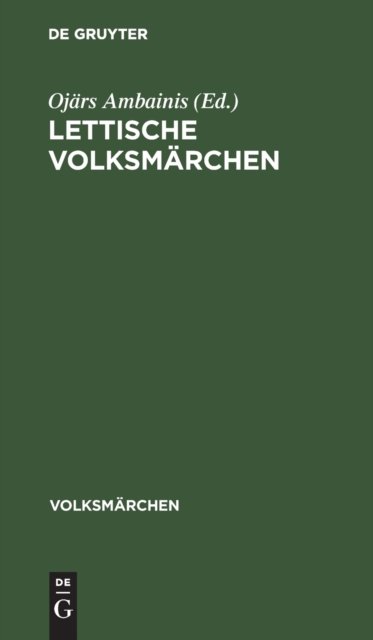 Lettische Volksmarchen