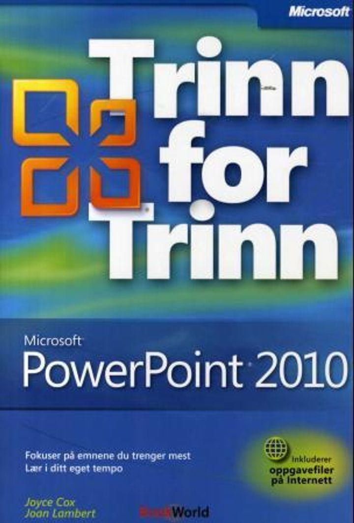 Microsoft PowerPoint 2010 - trinn for trinn