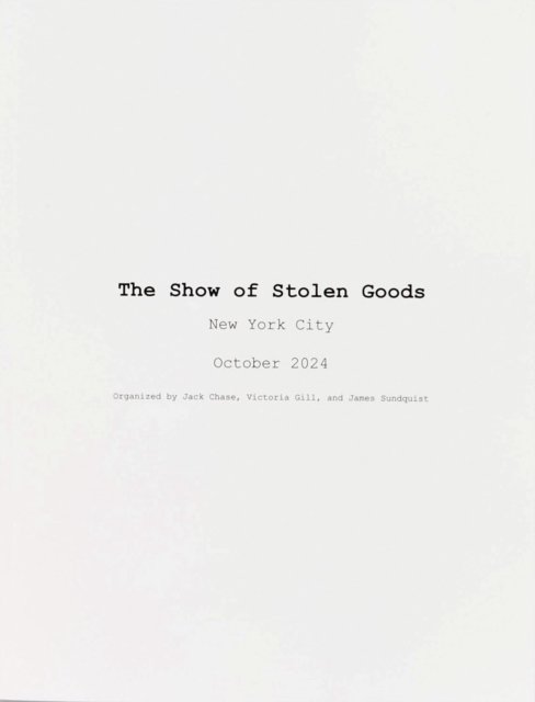Show of Stolen Goods