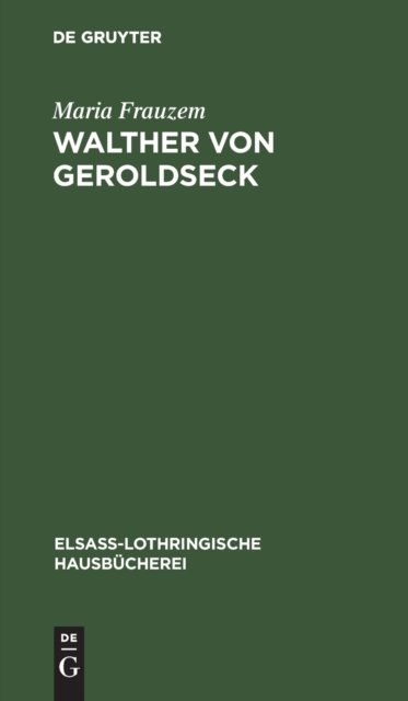 Walther Von Geroldseck