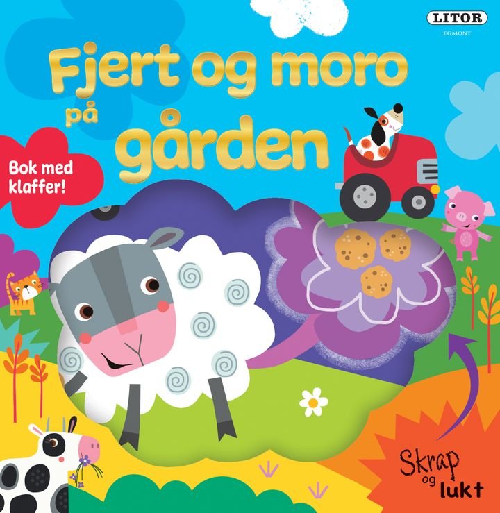 Fjert og moro på gården - skrap og lukt