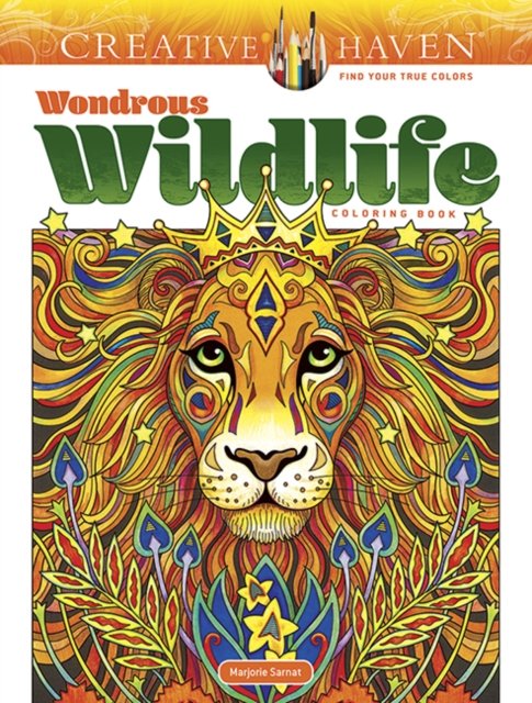 Creative Haven Wondrous Wildlife Coloring Book