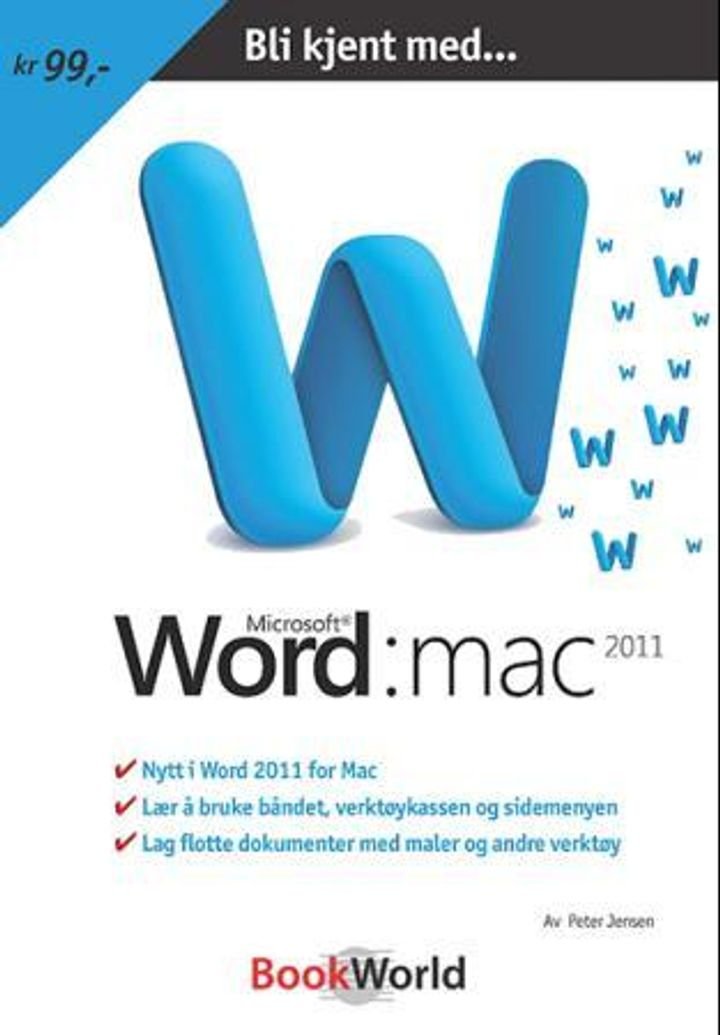 Word:mac 2011