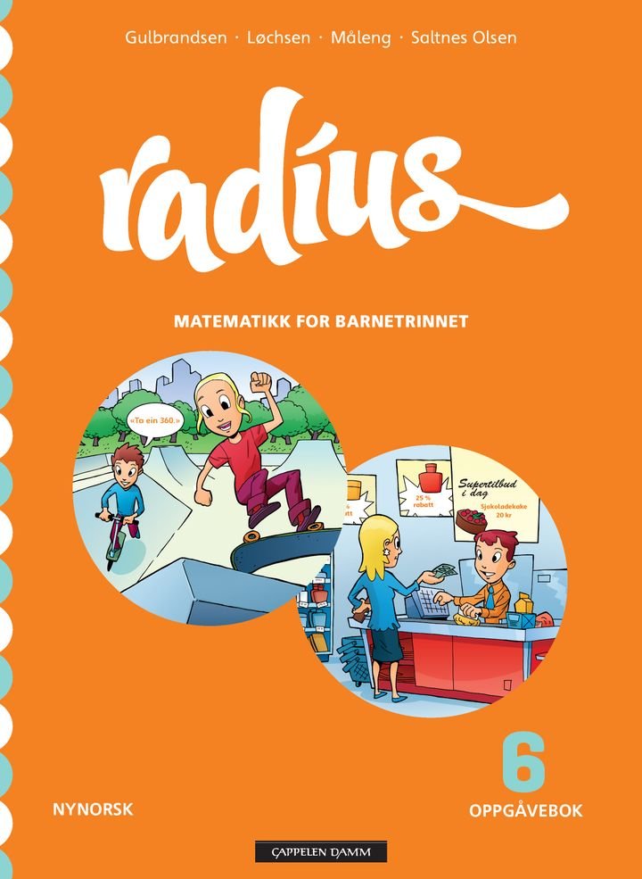 Radius 6 - Oppgåvebok : matematikk for barnetrinnet