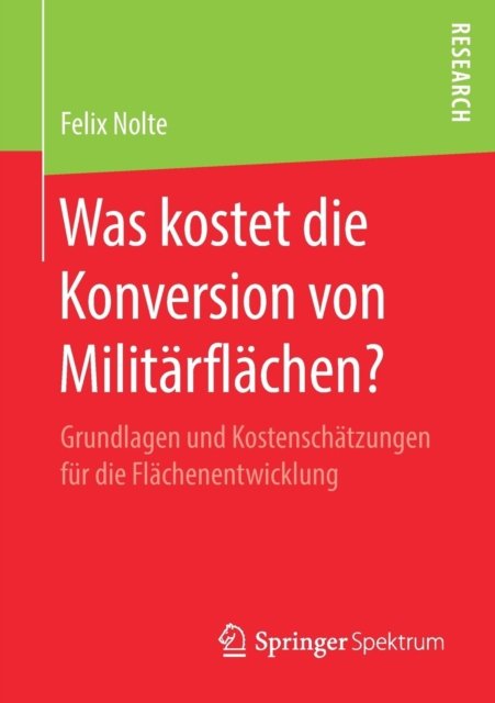Was kostet die Konversion von Militarflachen?