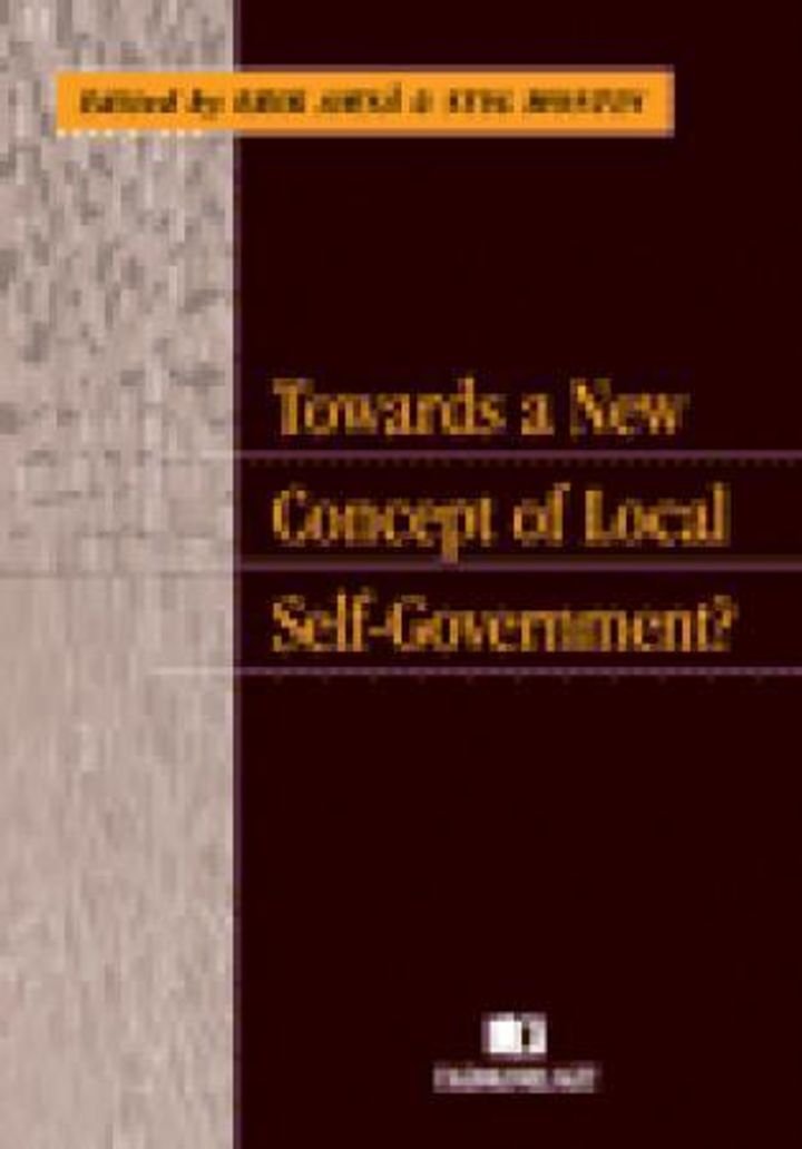 Towards a new concept of local self-government?