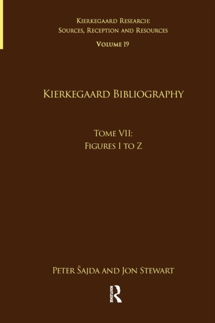 Volume 19, Tome VII: Kierkegaard Bibliography