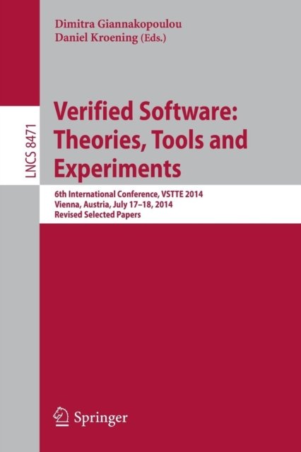 Verified Software: Theories, Tools and Experiments