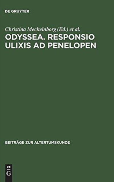 Odyssea. Responsio Ulixis AD Penelopen