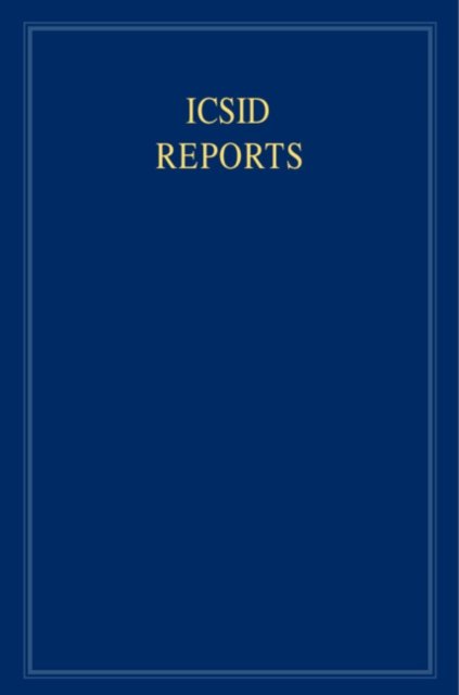 ICSID Reports: Volume 19