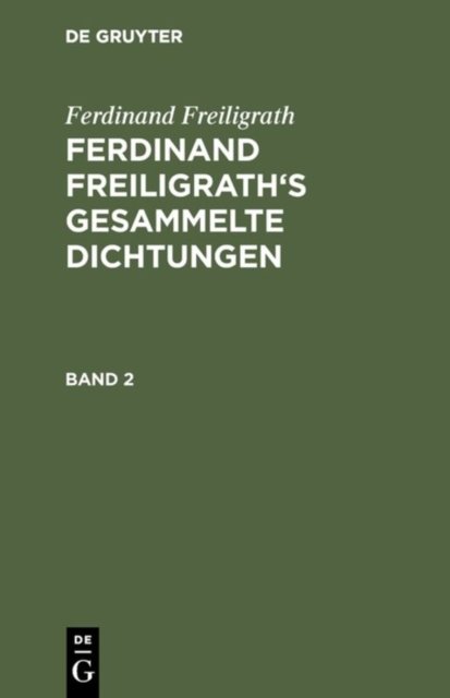 Gesammelte Dichtungen. Band 2