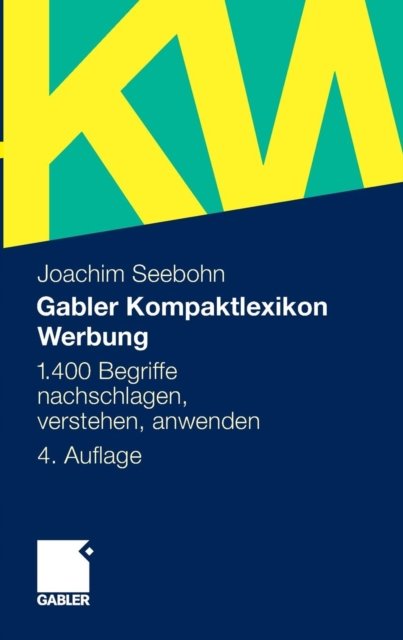 Gabler Kompaktlexikon Werbung